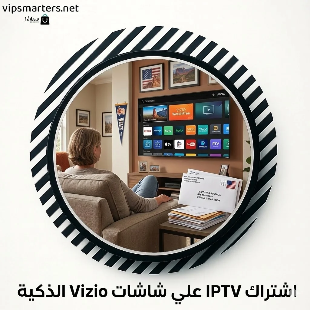 اشتراك IPTV على شاشة Vizio Smart TV
